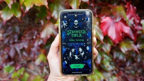 Stranger Folk App home screen